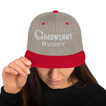 Load image into Gallery viewer, Goodnight Buddy Snapback Hat