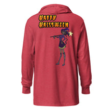 Load image into Gallery viewer, Happy Halloween Witch Two Hooded long-sleeve tee