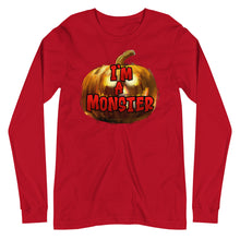 Load image into Gallery viewer, I'm A Monster Unisex Long Sleeve Tee