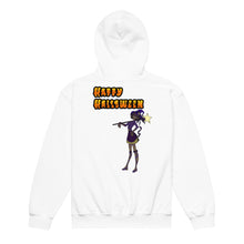 Load image into Gallery viewer, Happy Halloween Witch Two Youth heavy blend hoodie