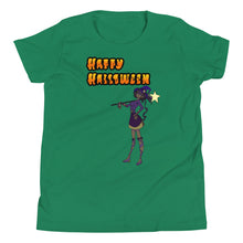 Load image into Gallery viewer, Happy Halloween Witch Two Youth Short Sleeve T-Shirt