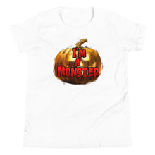 Load image into Gallery viewer, I'm a Monster Youth Short Sleeve T-Shirt