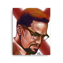 Load image into Gallery viewer, Malcolm X Canvas