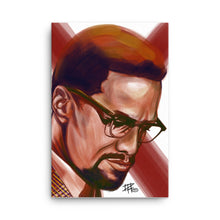 Load image into Gallery viewer, Malcolm X Canvas