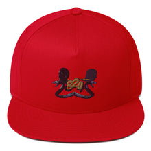 Load image into Gallery viewer, Black Mamba Flat Bill Cap