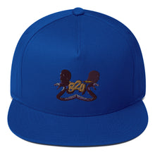 Load image into Gallery viewer, Black Mamba Flat Bill Cap