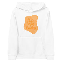 Load image into Gallery viewer, Ava's Designs "Make today A Good Day" Kids fleece hoodie