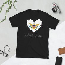 Load image into Gallery viewer, U.S. Virgin Islands Island love Short-Sleeve Unisex T-Shirt