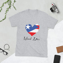 Load image into Gallery viewer, Puerto Rico Island Love Short-Sleeve Unisex T-Shirt