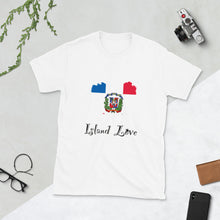 Load image into Gallery viewer, Dominican Republic Island Love Short-Sleeve Unisex T-Shirt