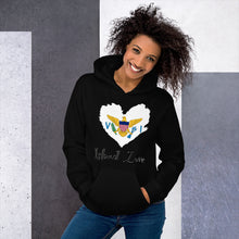 Load image into Gallery viewer, U.S. Virgin Islands Island Love Unisex Hoodie