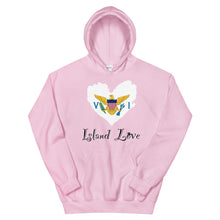 Load image into Gallery viewer, U.S. Virgin Islands Island Love Unisex Hoodie