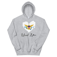 Load image into Gallery viewer, U.S. Virgin Islands Island Love Unisex Hoodie
