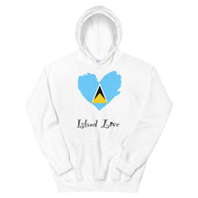 Load image into Gallery viewer, St. Lucia Island Love Unisex Hoodie