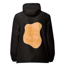 Load image into Gallery viewer, Ava's Designs "Make Today A Good Day" Unisex lightweight zip up windbreaker