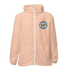 Load image into Gallery viewer, Ava's Designs "Make Today A Good Day" Unisex lightweight zip up windbreaker