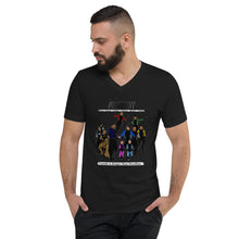 Load image into Gallery viewer, UMNDENI Unisex Short Sleeve V-Neck T-Shirt