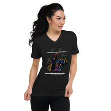 Load image into Gallery viewer, UMNDENI Unisex Short Sleeve V-Neck T-Shirt