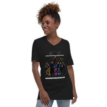 Load image into Gallery viewer, UMNDENI Unisex Short Sleeve V-Neck T-Shirt