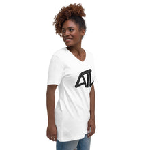 Load image into Gallery viewer, ATL Atlanta Unisex Short Sleeve V-Neck T-Shirt