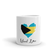 Load image into Gallery viewer, Bahamas Island Love White glossy mug