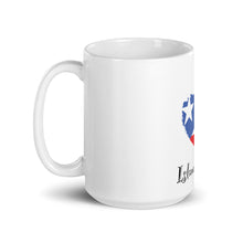 Load image into Gallery viewer, Puerto Rico Island Love White glossy mug