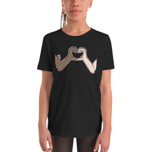 Load image into Gallery viewer, Ava's Designs Love Youth Short Sleeve T-Shirt