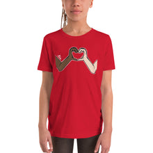 Load image into Gallery viewer, Ava's Designs Love Youth Short Sleeve T-Shirt