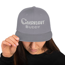 Load image into Gallery viewer, Goodnight Buddy Snapback Hat
