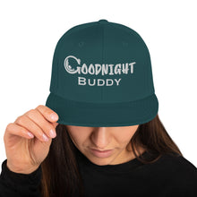 Load image into Gallery viewer, Goodnight Buddy Snapback Hat
