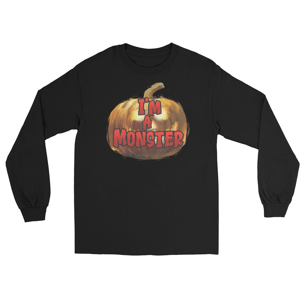 I'm a Monster Men’s Long Sleeve Shirt