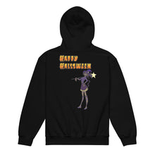 Load image into Gallery viewer, Happy Halloween Witch Two Youth heavy blend hoodie
