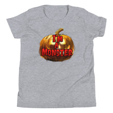 Load image into Gallery viewer, I&#39;m a Monster Youth Short Sleeve T-Shirt
