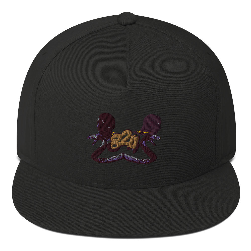 Black Mamba Flat Bill Cap