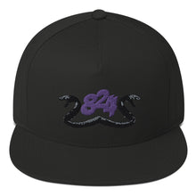 Load image into Gallery viewer, 824 Black Mamba Flat Bill Cap
