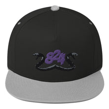 Load image into Gallery viewer, 824 Black Mamba Flat Bill Cap
