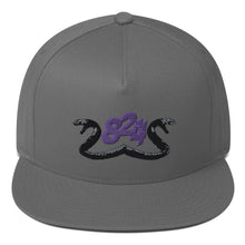 Load image into Gallery viewer, 824 Black Mamba Flat Bill Cap
