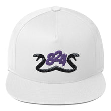 Load image into Gallery viewer, 824 Black Mamba Flat Bill Cap
