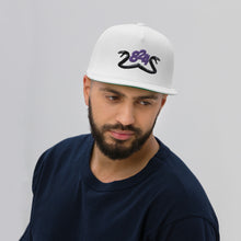 Load image into Gallery viewer, 824 Black Mamba Flat Bill Cap
