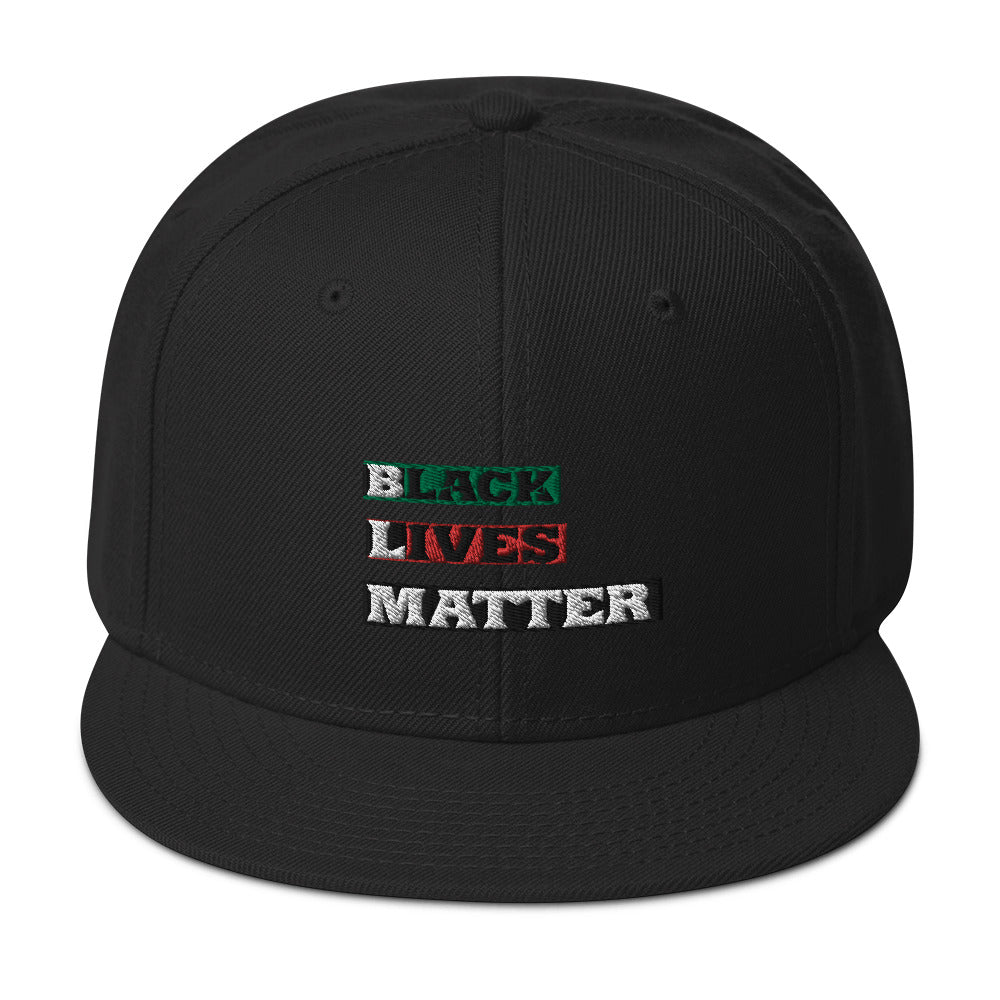 Black Lives Matter Snapback Hat