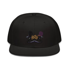 Load image into Gallery viewer, Black Mamba Snapback Hat

