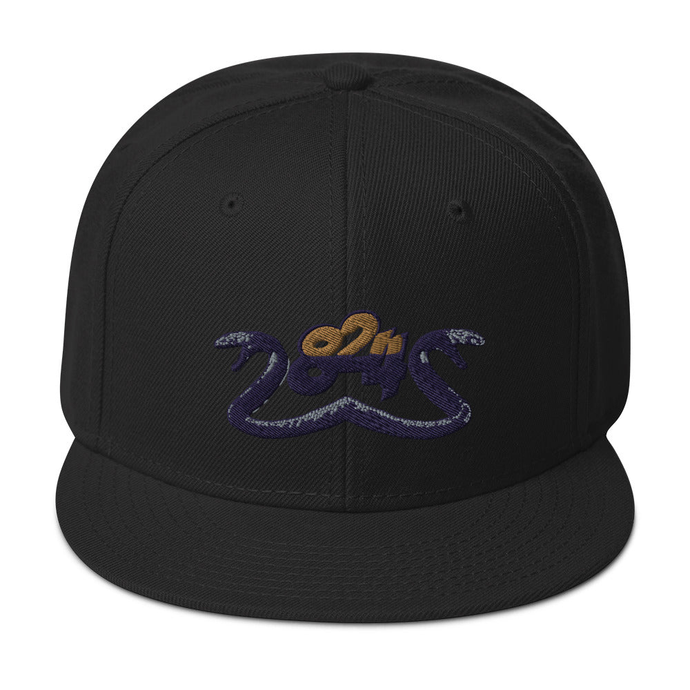 824 Black Mamba Snapback Hat