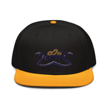 Load image into Gallery viewer, 824 Black Mamba Snapback Hat
