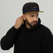 Load image into Gallery viewer, 824 Black Mamba Snapback Hat
