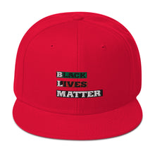 Load image into Gallery viewer, Black Lives Matter Snapback Hat
