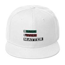 Load image into Gallery viewer, Black Lives Matter Snapback Hat
