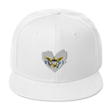 Load image into Gallery viewer, U. S. Virgin islands Island Love Snapback Hat
