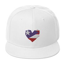 Load image into Gallery viewer, Puerto Rico Island Love Snapback Hat
