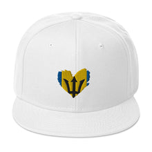 Load image into Gallery viewer, Barbados Island Love Snapback Hat
