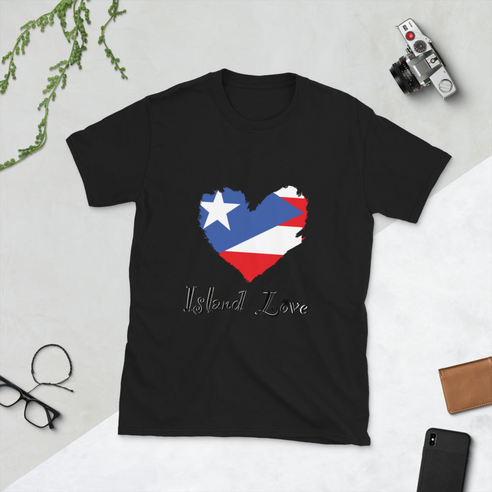 Puerto Rico Island Love Short-Sleeve Unisex T-Shirt